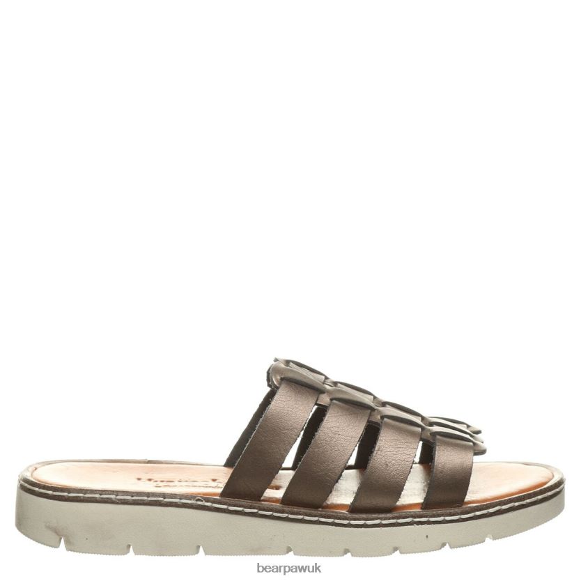 Sandals UK BEARPAW Women Vanessa Gunmetal 44J6485