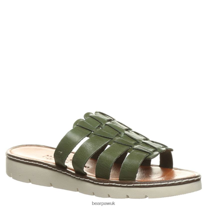 Sandals UK BEARPAW Women Vanessa Military Green 44J6482