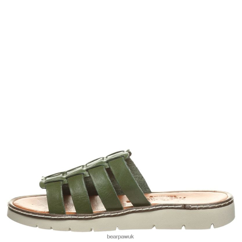 Sandals UK BEARPAW Women Vanessa Military Green 44J6482