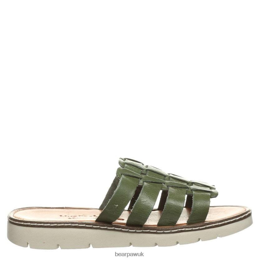Sandals UK BEARPAW Women Vanessa Military Green 44J6482