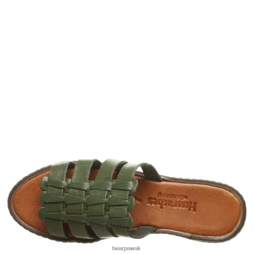 Sandals UK BEARPAW Women Vanessa Military Green 44J6482