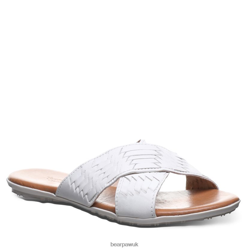 Sandals UK BEARPAW Women Ximena White 44J6388