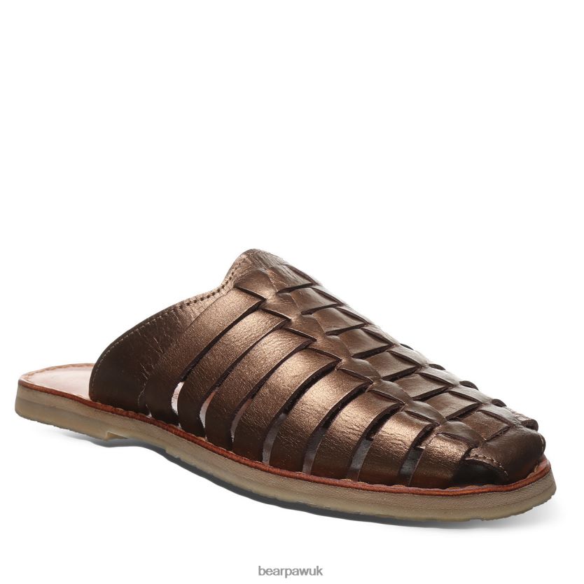 Sandals UK BEARPAW Women Zelda Bronze Metallic 44J6359