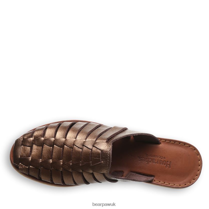 Sandals UK BEARPAW Women Zelda Bronze Metallic 44J6359