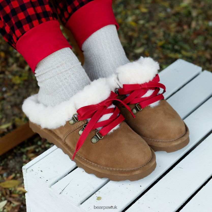 Slippers UK BEARPAW Women Cedar Hickory 44J6262