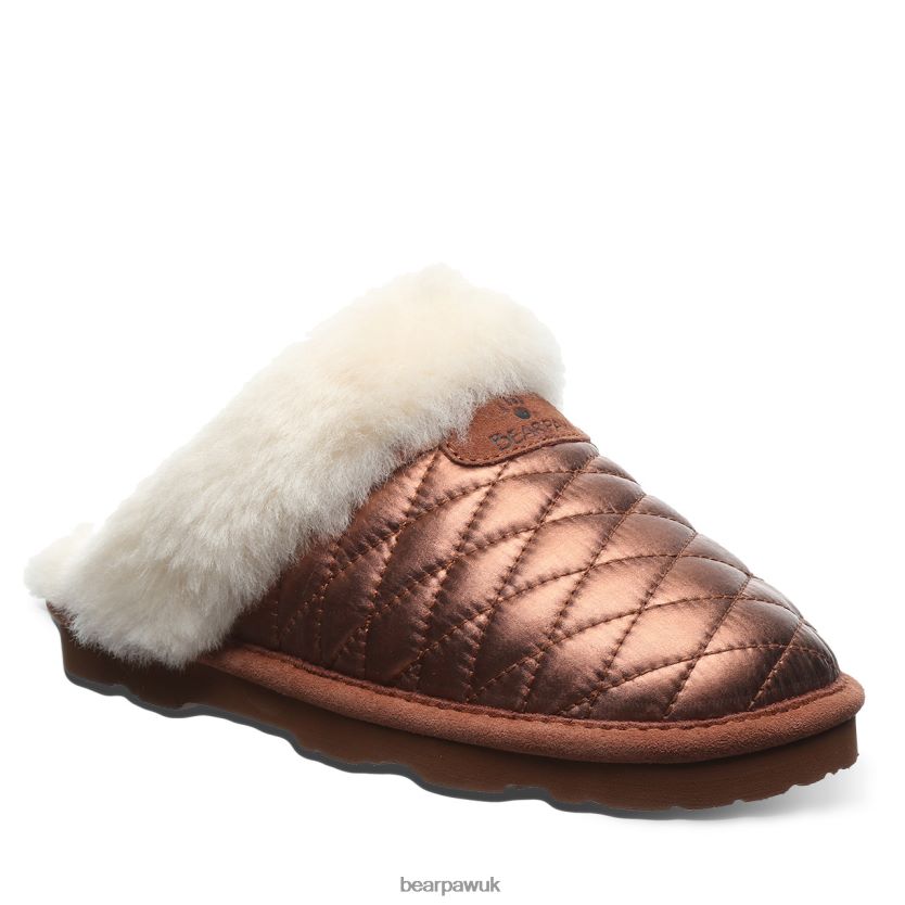 Slippers UK BEARPAW Women Effie Bronze 44J6302