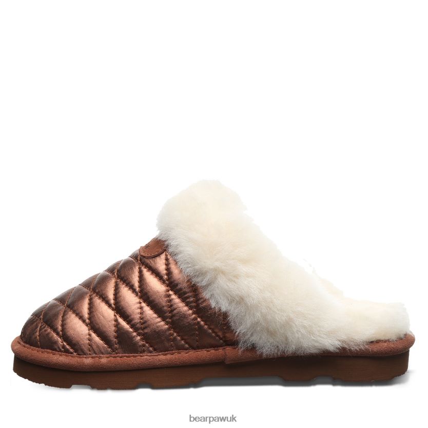 Slippers UK BEARPAW Women Effie Bronze 44J6302