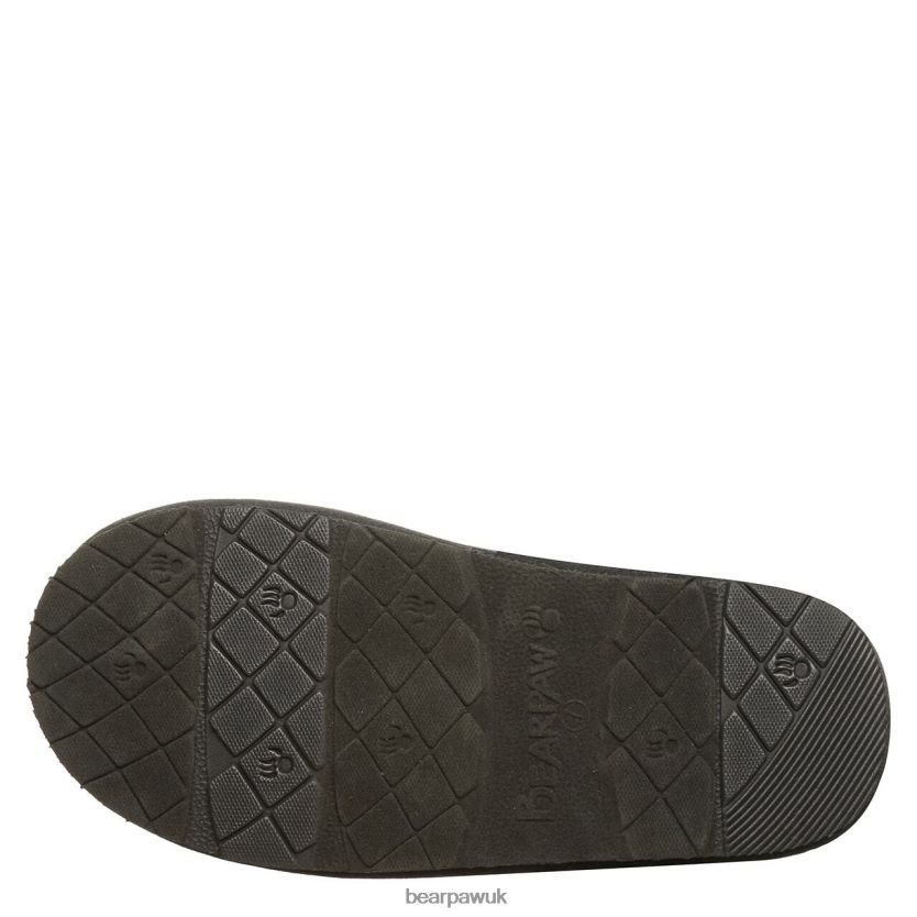 Slippers UK BEARPAW Women Effie Charcoal 44J6292