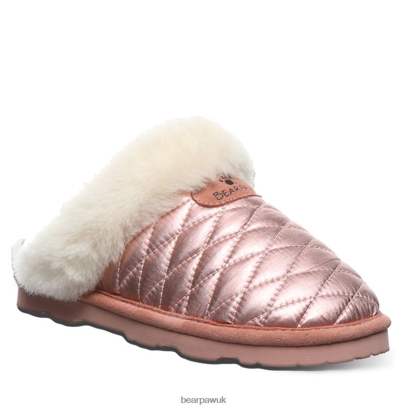 Slippers UK BEARPAW Women Effie Pink 44J6301