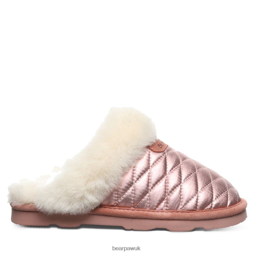 Slippers UK BEARPAW Women Effie Pink 44J6301