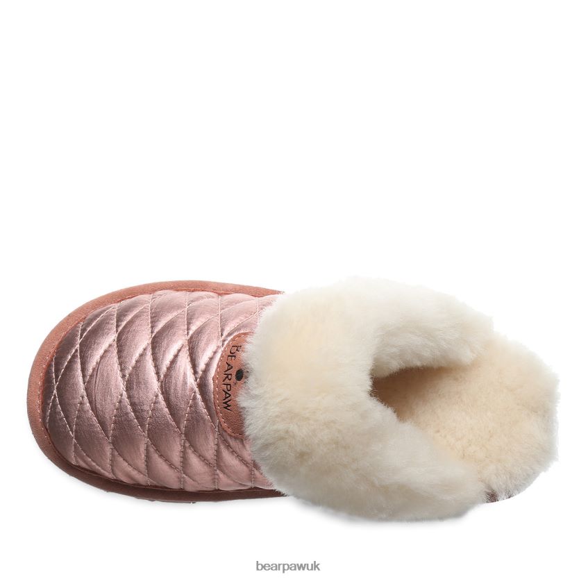 Slippers UK BEARPAW Women Effie Pink 44J6301
