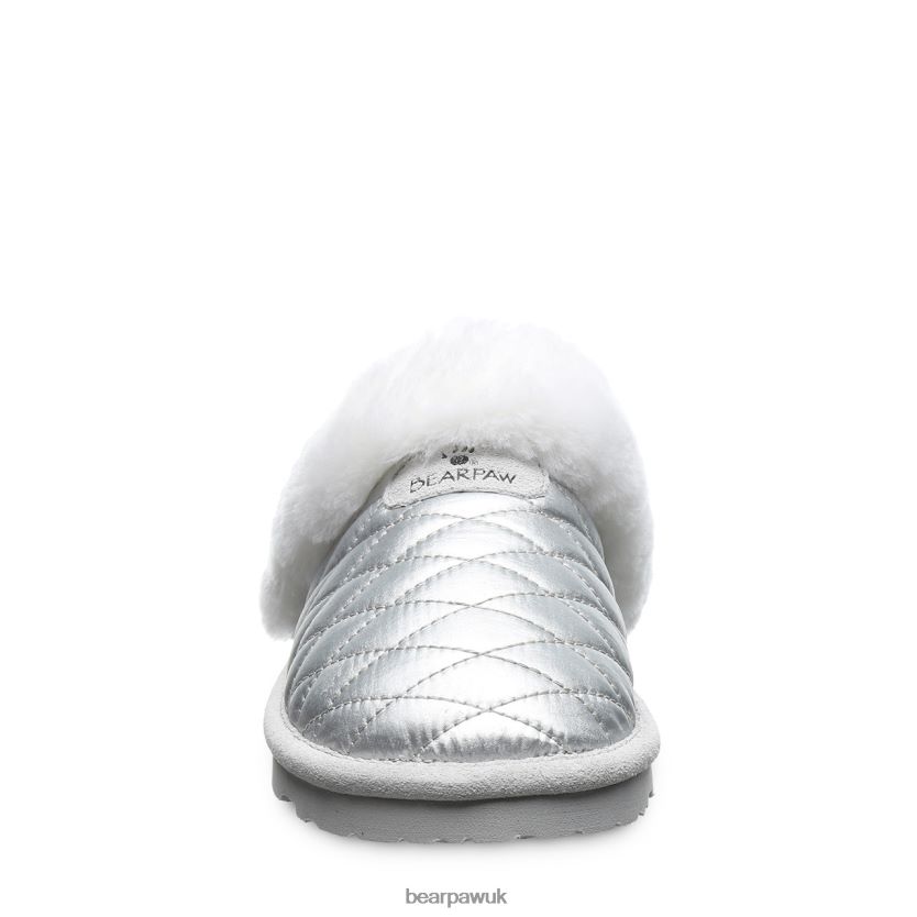 Slippers UK BEARPAW Women Effie Silver 44J6303