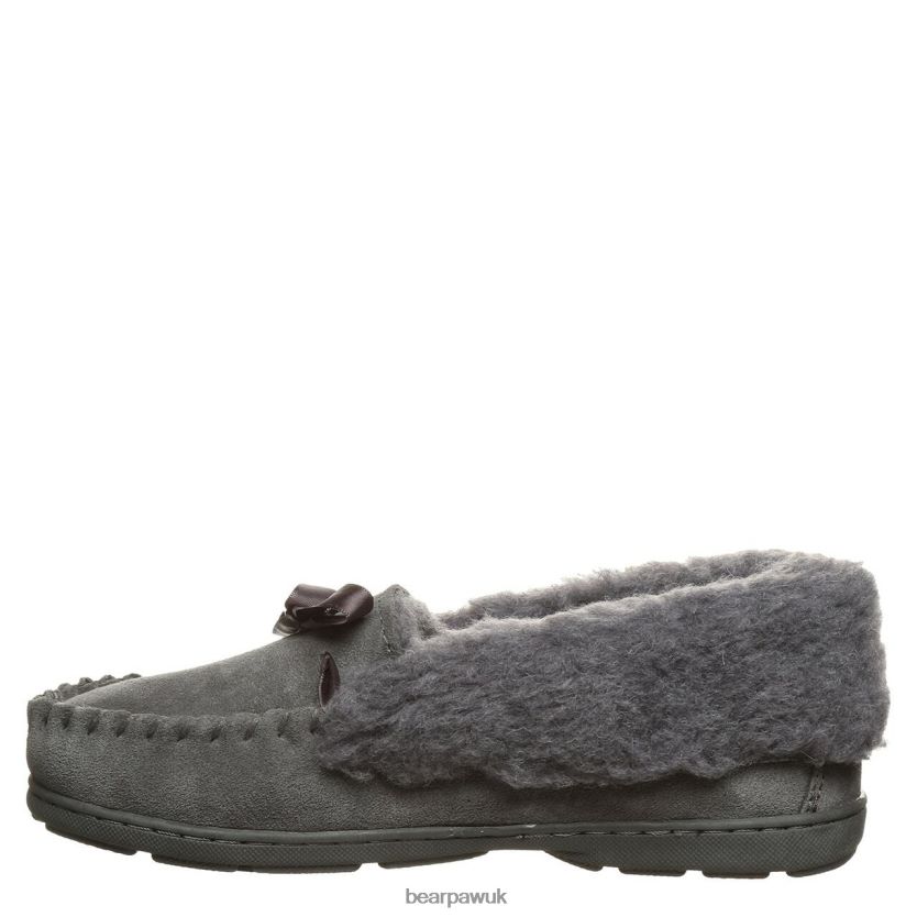 Slippers UK BEARPAW Women Indio Charcoal 44J6322