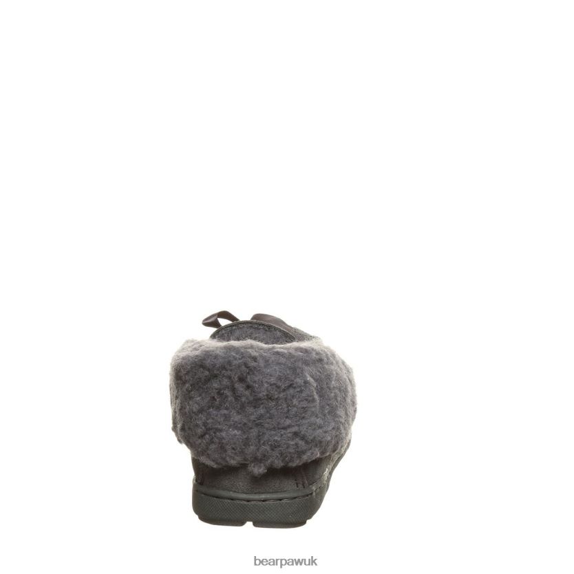 Slippers UK BEARPAW Women Indio Charcoal 44J6322