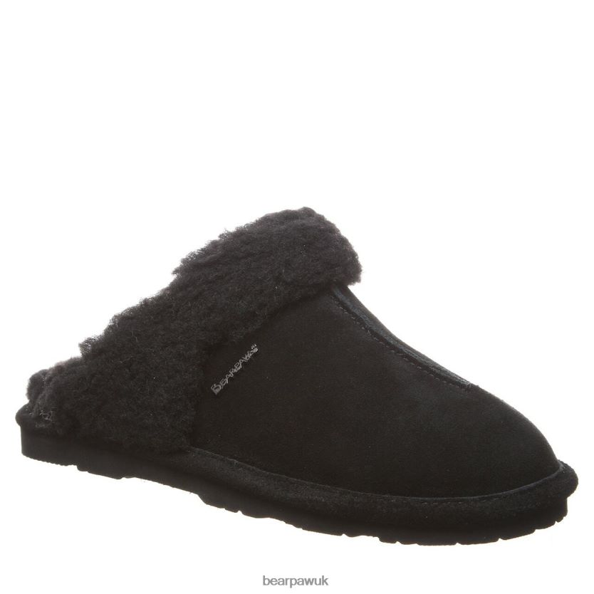 Slippers UK BEARPAW Women Loketta Black 44J6284