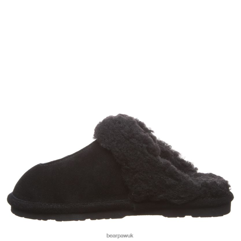 Slippers UK BEARPAW Women Loketta Black 44J6284