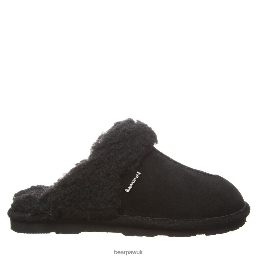 Slippers UK BEARPAW Women Loketta Black 44J6284