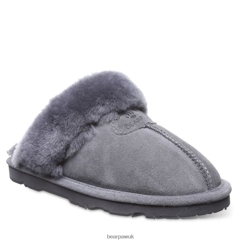 Slippers UK BEARPAW Women Loki Charcoal 44J6295