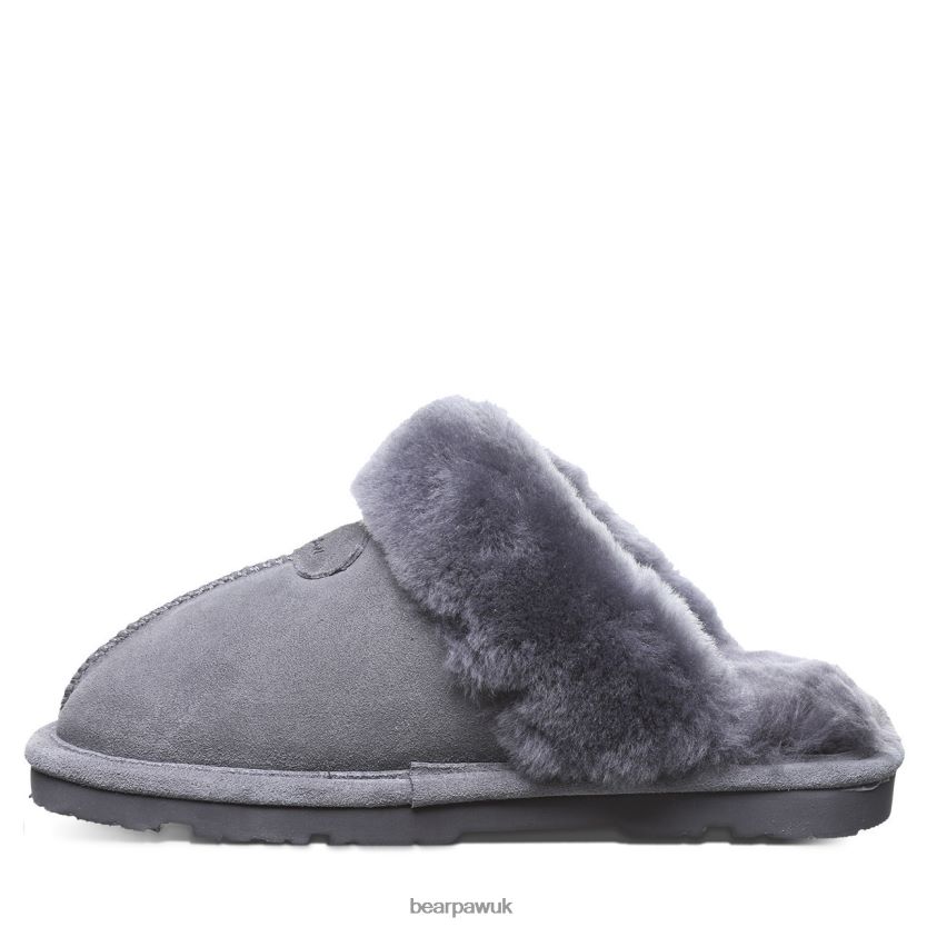 Slippers UK BEARPAW Women Loki Charcoal 44J6295