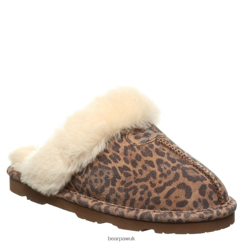 Slippers UK BEARPAW Women Loki Exotic Leopard 44J6275