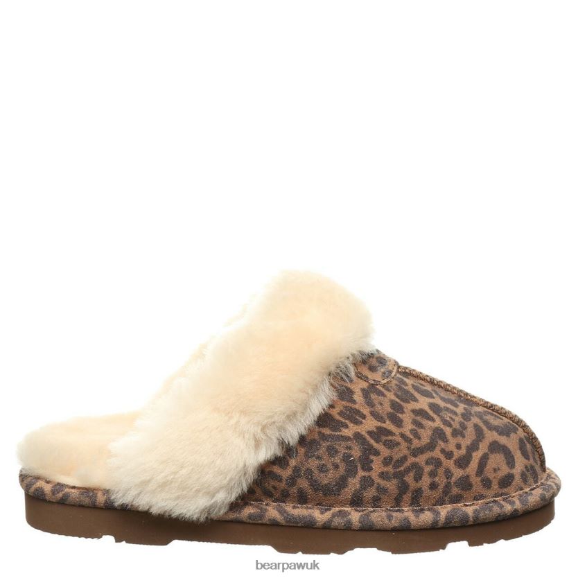 Slippers UK BEARPAW Women Loki Exotic Leopard 44J6275