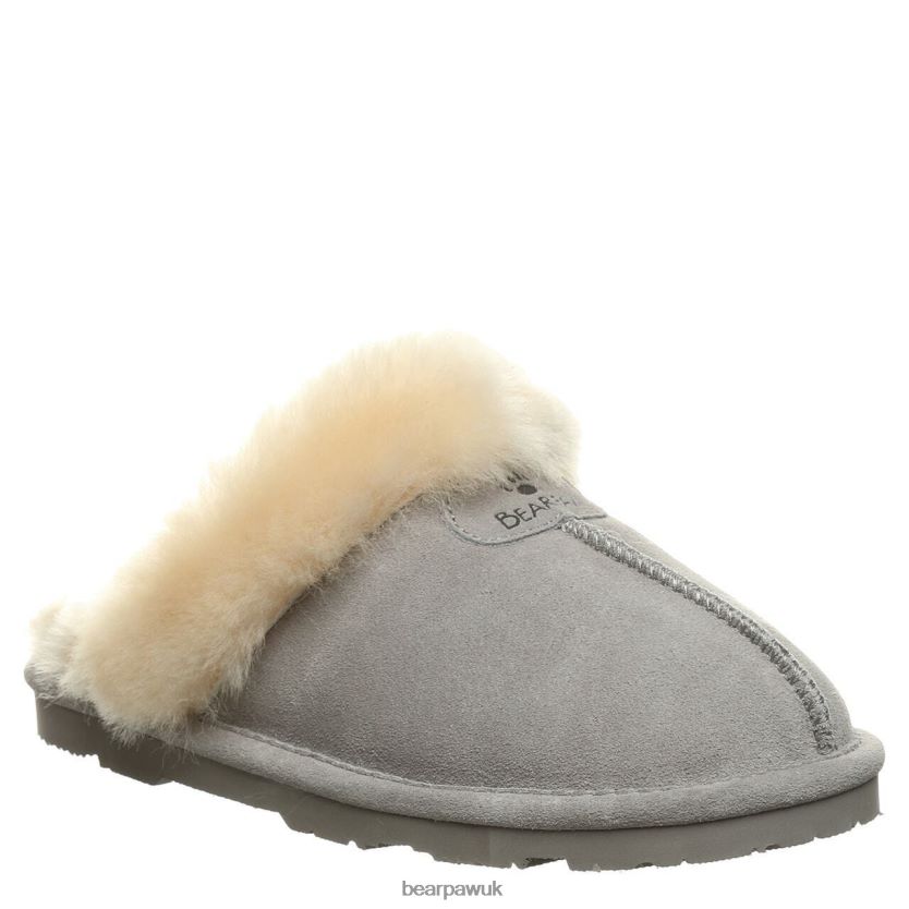 Slippers UK BEARPAW Women Loki Gray Fog 44J6270
