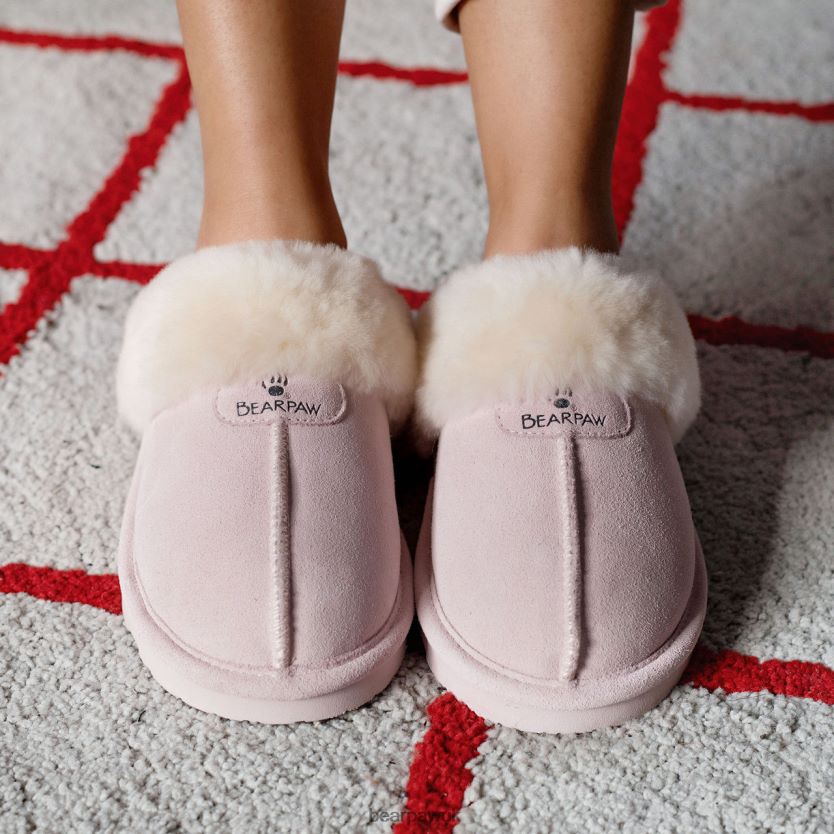 Slippers UK BEARPAW Women Loki Pale Pink 44J6268
