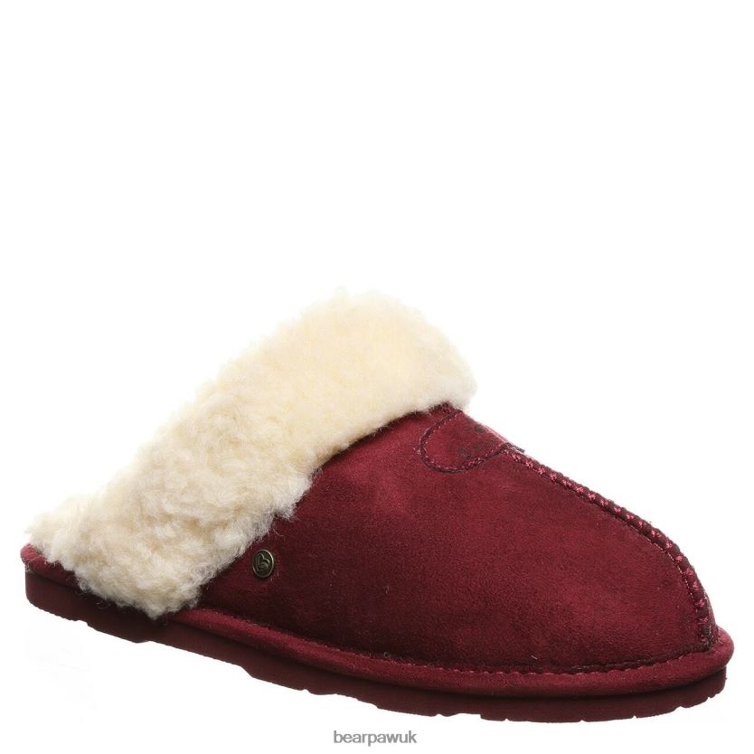 Slippers UK BEARPAW Women Loki Vegan Beet 44J6321