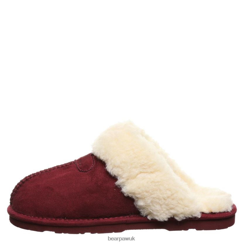 Slippers UK BEARPAW Women Loki Vegan Beet 44J6321