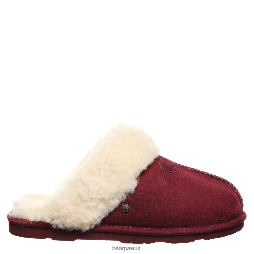 Slippers UK BEARPAW Women Loki Vegan Beet 44J6321