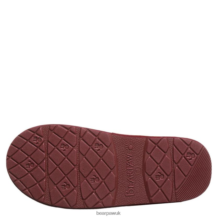 Slippers UK BEARPAW Women Loki Vegan Beet 44J6321