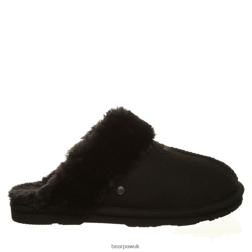 Slippers UK BEARPAW Women Loki Vegan Black 44J6287