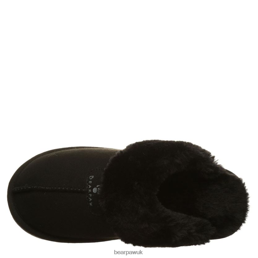 Slippers UK BEARPAW Women Loki Vegan Black 44J6287