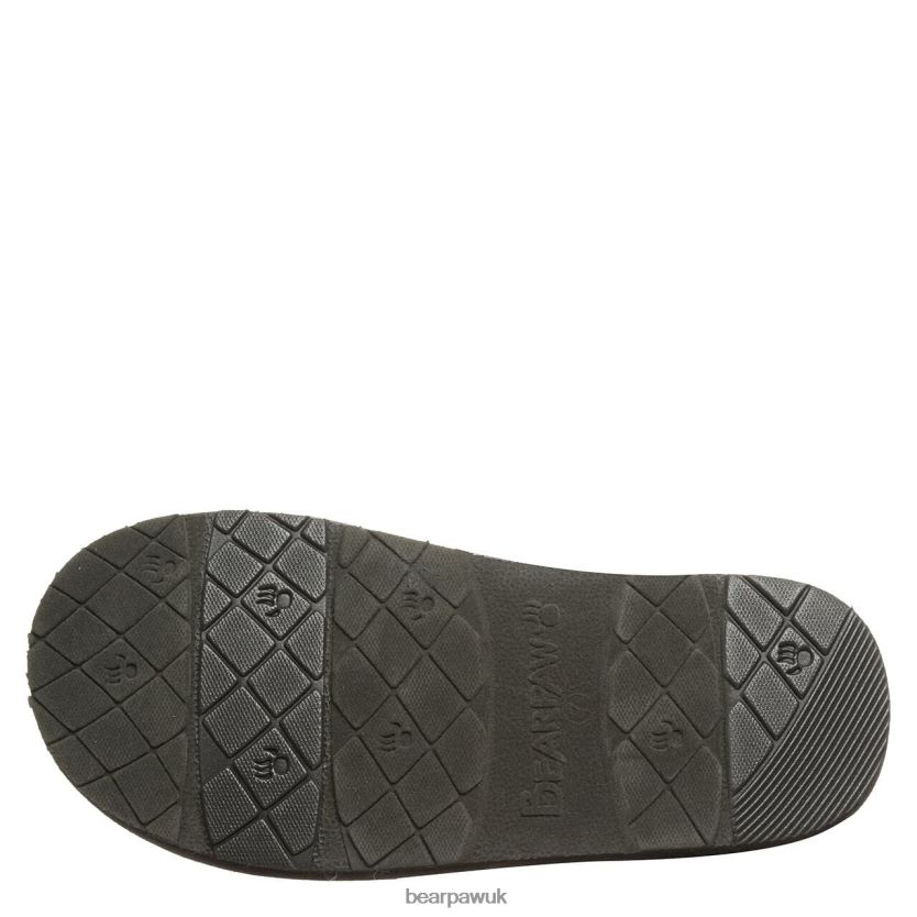 Slippers UK BEARPAW Women Loki Vegan Charcoal 44J6286