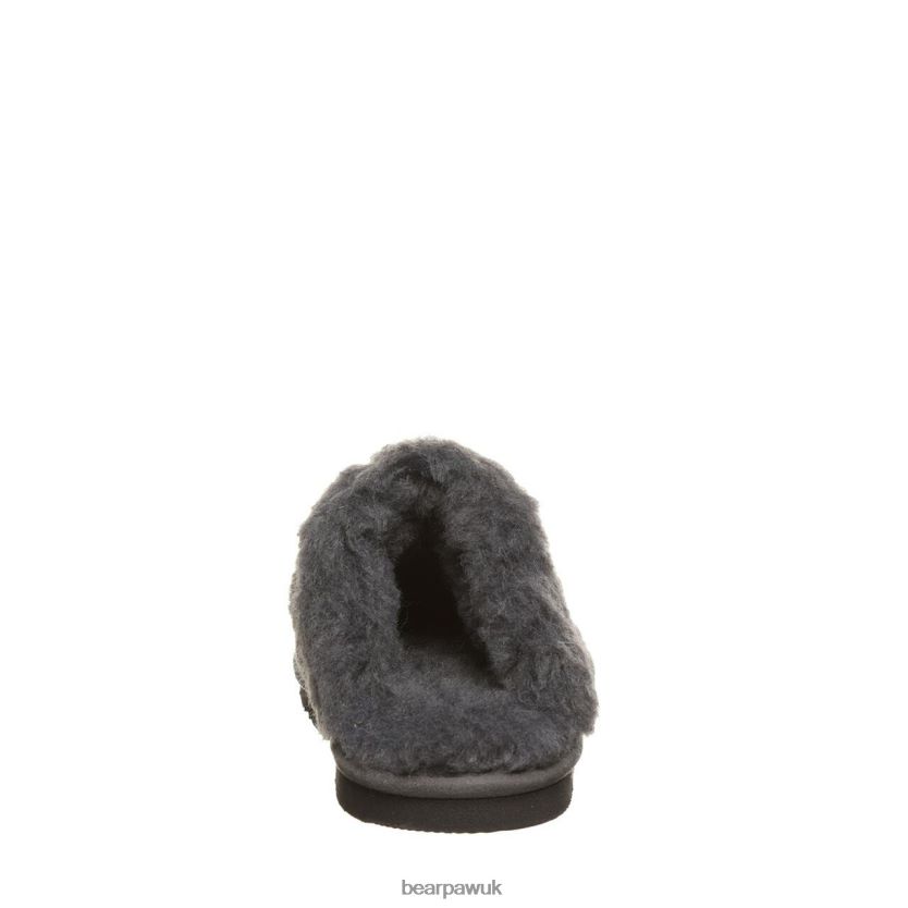 Slippers UK BEARPAW Women Loki Vegan Charcoal 44J6286
