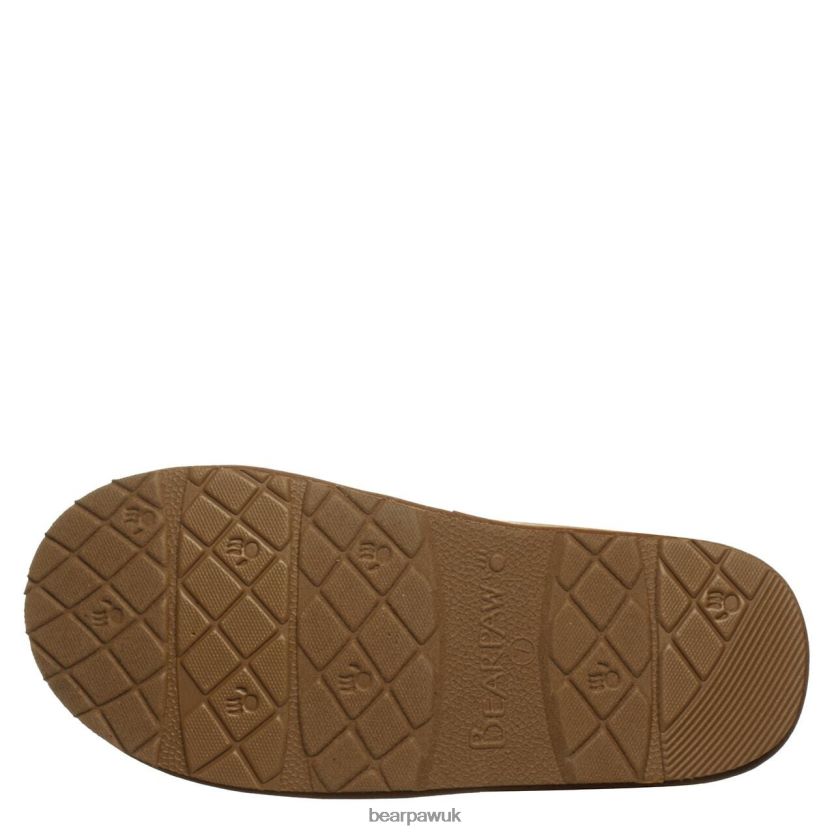 Slippers UK BEARPAW Women Loki Vegan Hickory 44J6285