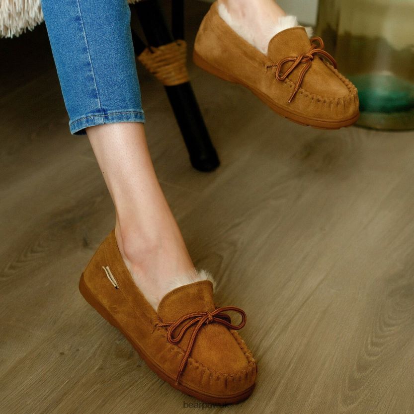 Slippers UK BEARPAW Women Mindy Hickory 44J6289