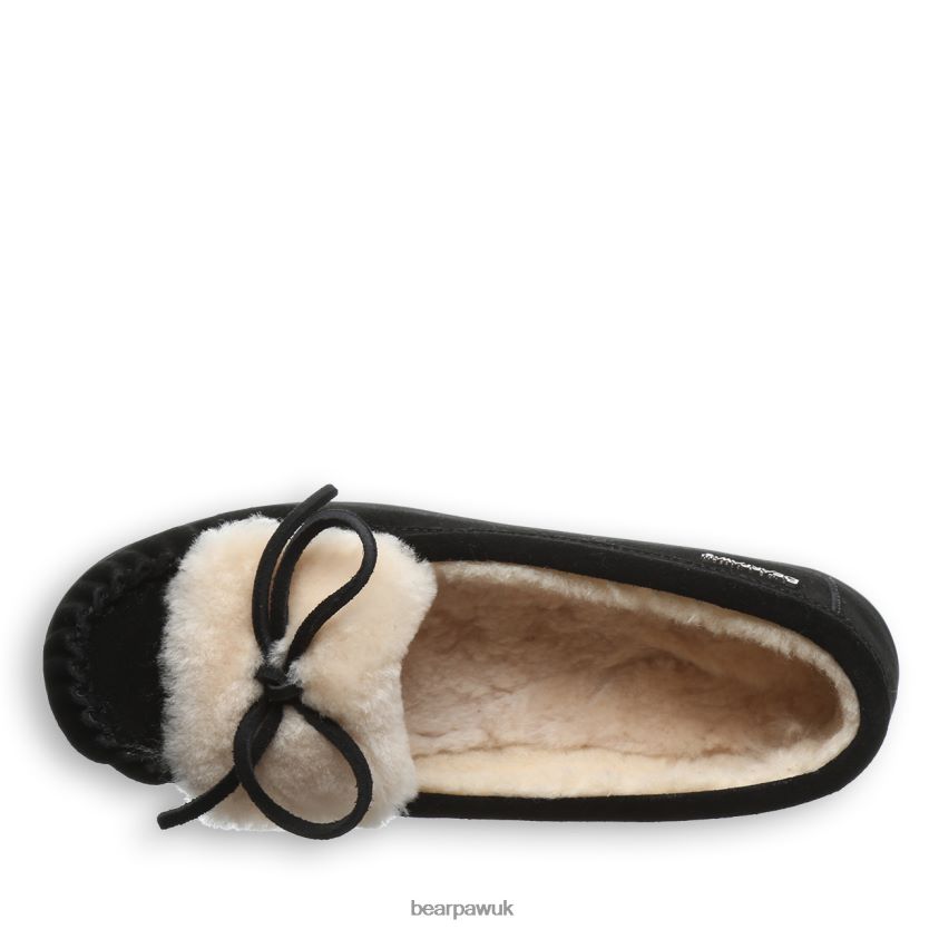 Slippers UK BEARPAW Women Paris Black 44J6264
