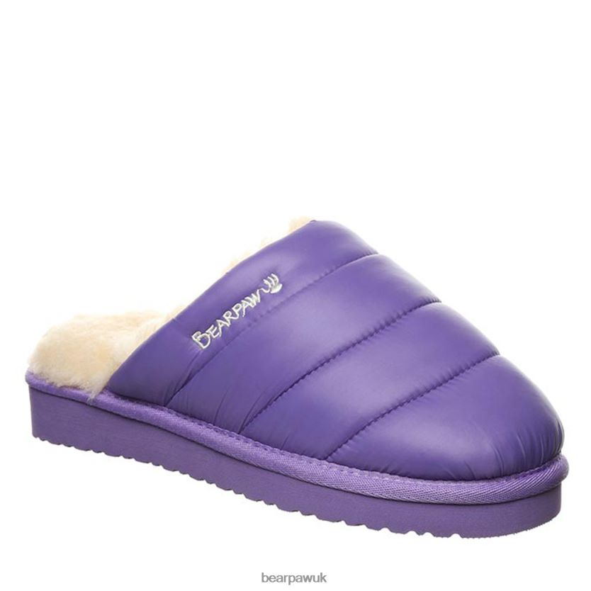 Slippers UK BEARPAW Women Puffy Slipper Purple 44J6317