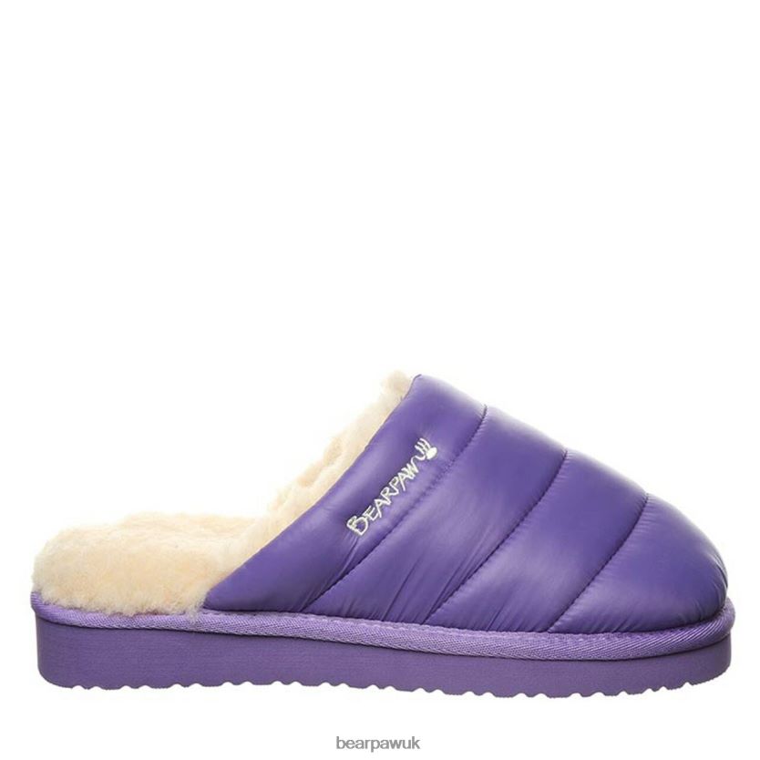 Slippers UK BEARPAW Women Puffy Slipper Purple 44J6317