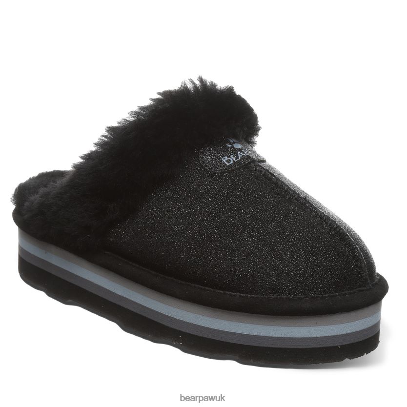 Slippers UK BEARPAW Women Retro Loki Black Caviar 44J6320
