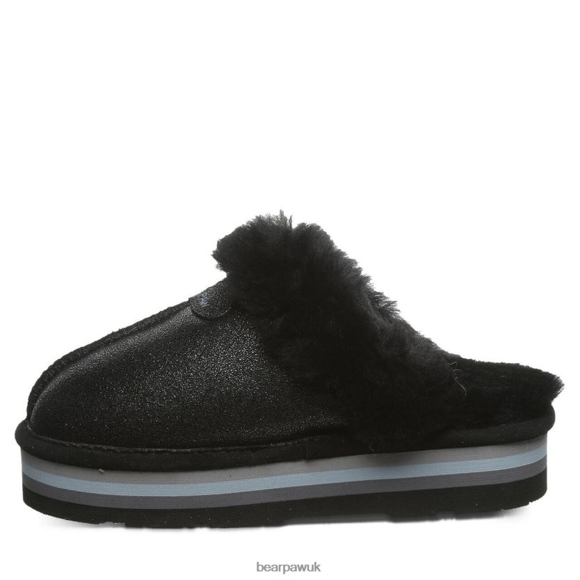 Slippers UK BEARPAW Women Retro Loki Black Caviar 44J6320