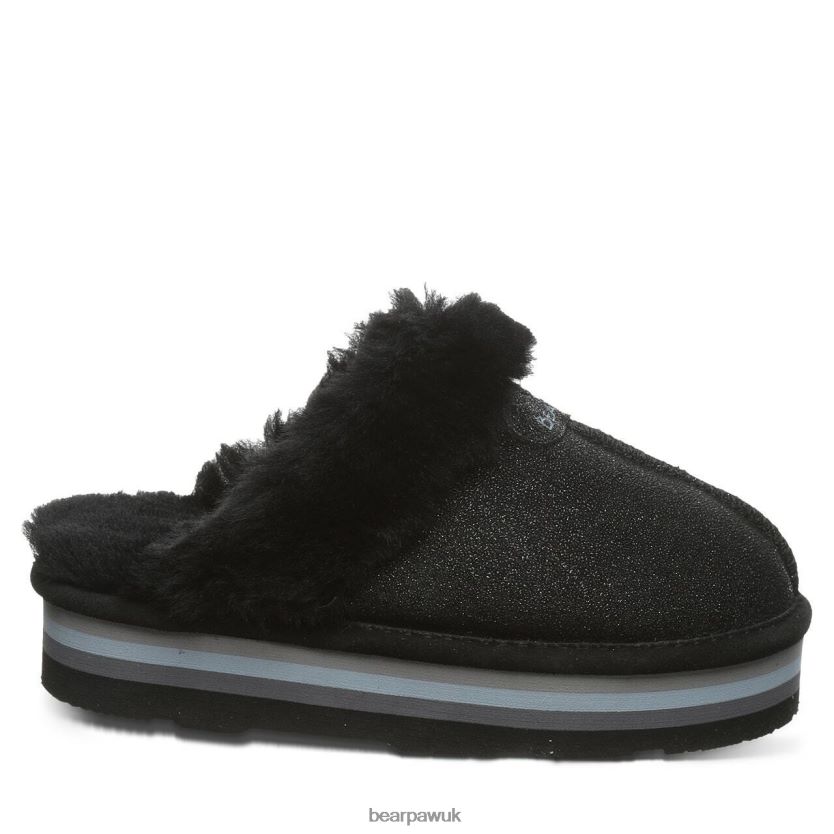 Slippers UK BEARPAW Women Retro Loki Black Caviar 44J6320
