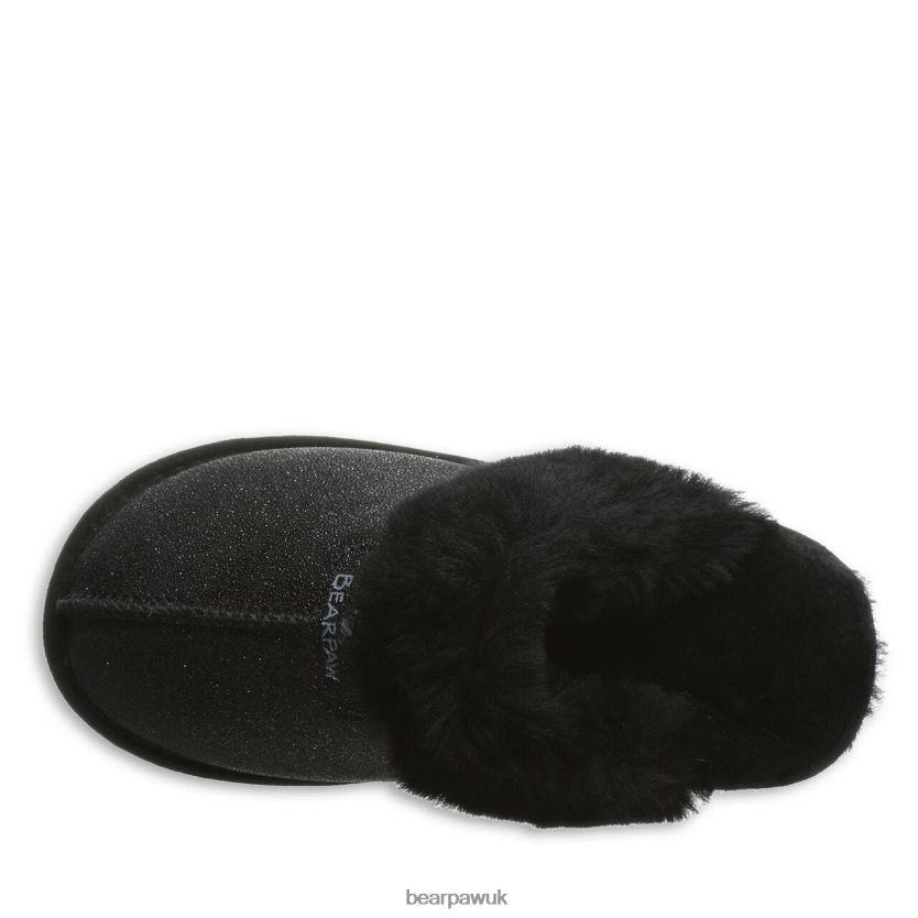 Slippers UK BEARPAW Women Retro Loki Black Caviar 44J6320