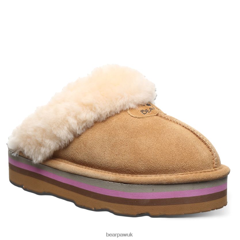 Slippers UK BEARPAW Women Retro Loki Iced Coffee 44J6294