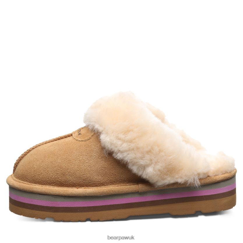 Slippers UK BEARPAW Women Retro Loki Iced Coffee 44J6294
