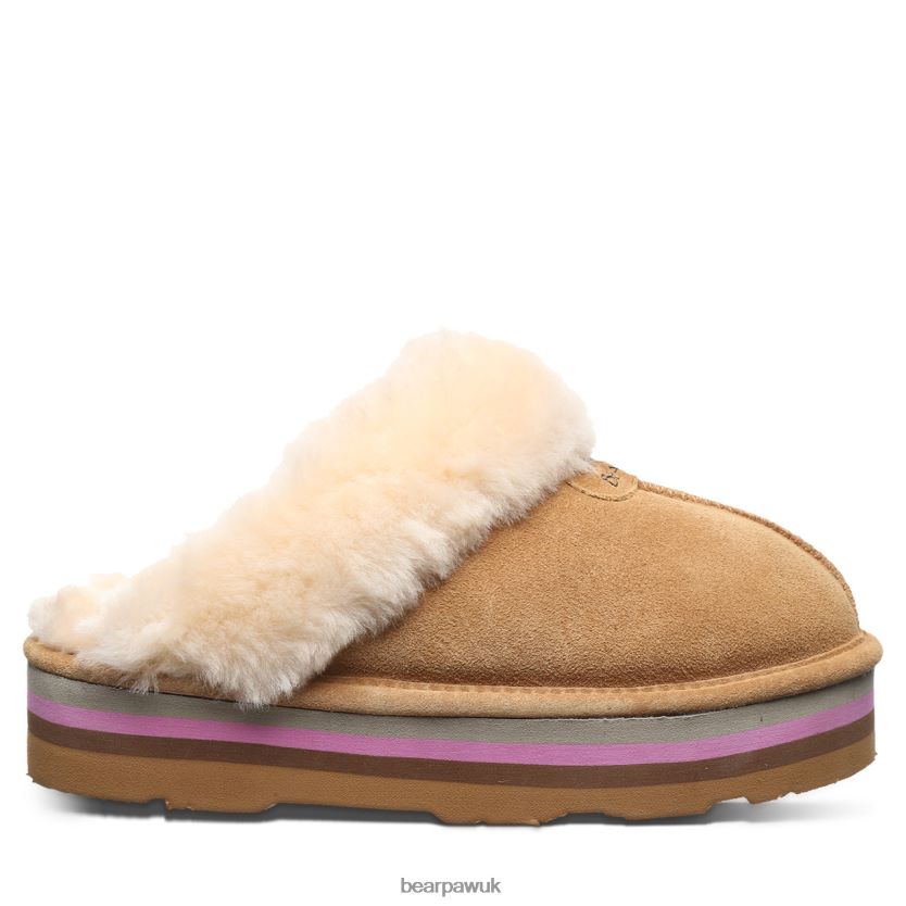 Slippers UK BEARPAW Women Retro Loki Iced Coffee 44J6294