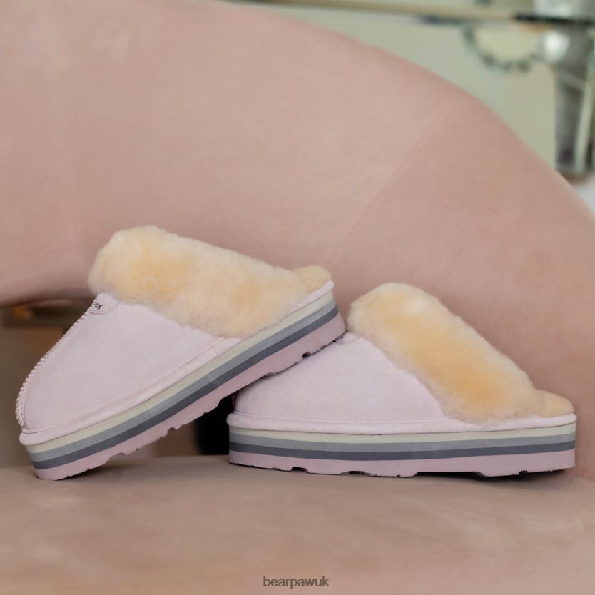Slippers UK BEARPAW Women Retro Loki Pale Pink 44J6279