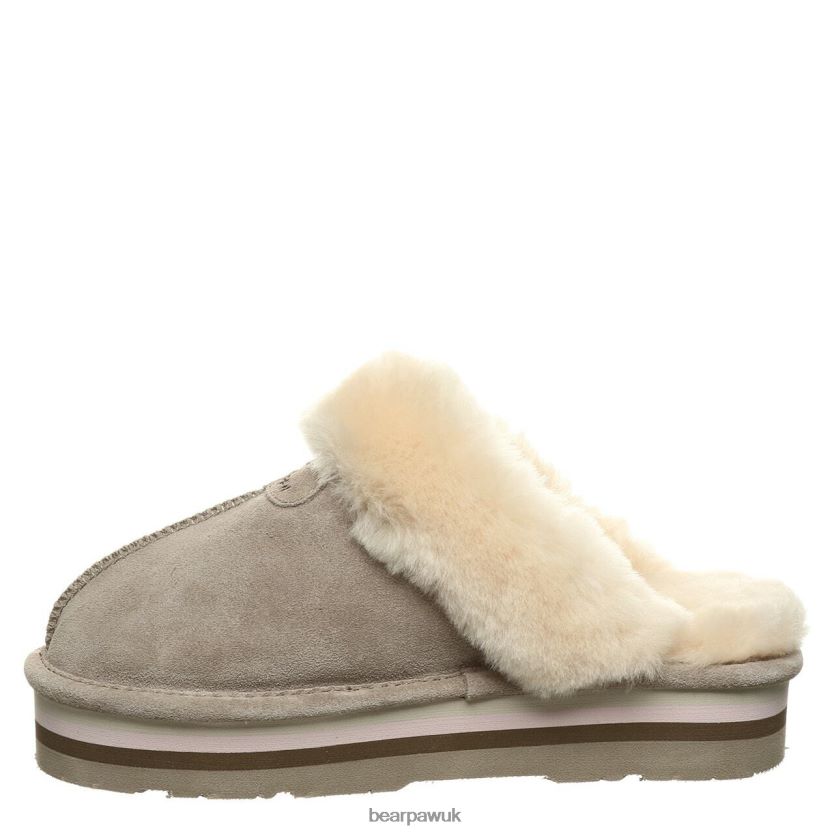 Slippers UK BEARPAW Women Retro Loki Stone 44J6308