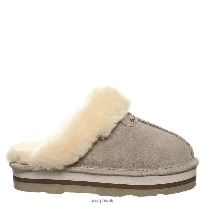 Slippers UK BEARPAW Women Retro Loki Stone 44J6308
